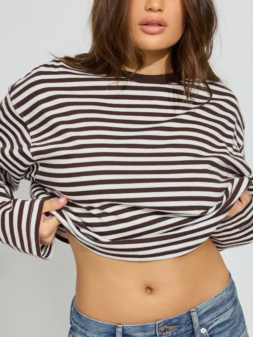 Garage Fluid Long Sleeve Crewneck